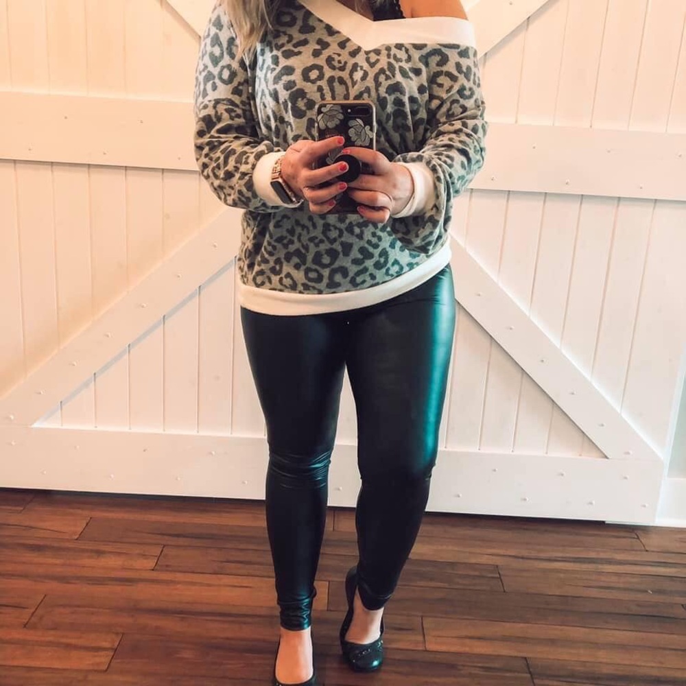 Faux Leather Leggings